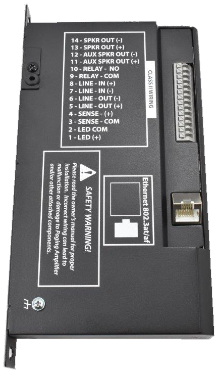 011403  InformaCast® Enabled Paging Amplifier
