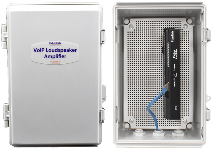 011407 InformaCast® Enabled  Loudspeaker Amplifier (PoE)