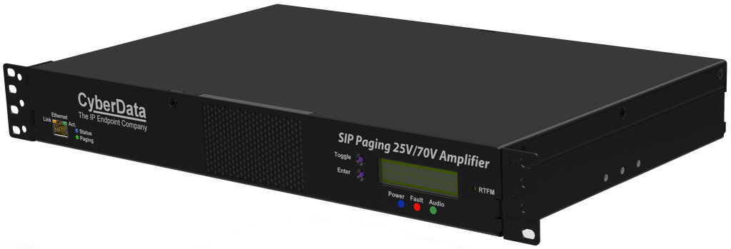 **NEW RELEASE** 011579 SIP Paging 25V/70V Amplifier