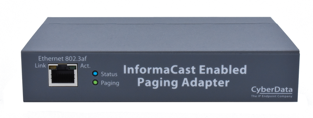 011280 InformaCast® Enabled Paging Adapter
