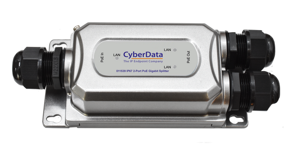011539 2-Port IP67 802.3bt to 802.3at PoE Gigabit Switch 011539 2-Port IP67 802.3bt to 802.3at PoE Gigabit Switch