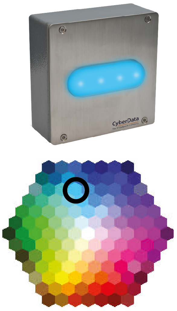 011489 InformaCast® Enabled Outdoor RGB (Multi-Color) Strobe