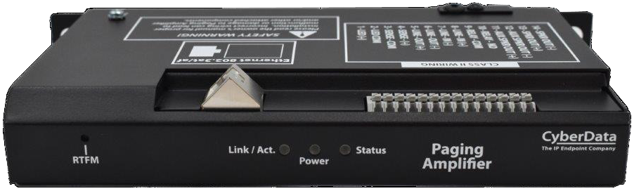 011403  InformaCast® Enabled Paging Amplifier