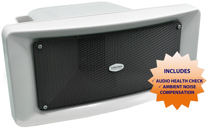 011472  InformaCast® Enabled IP66 Indoor/Outdoor Horn