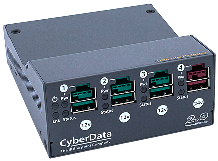 010807 PoweredUSB 4-Port 2.0 Hub (Replacement Product Below)