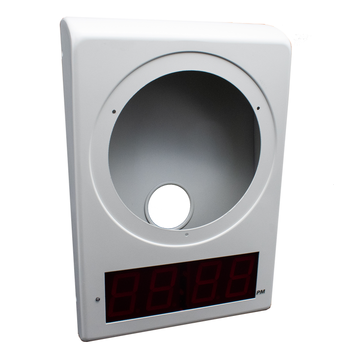 011154 Wall Mount Clock Kit - RAL 9003 (Signal White)