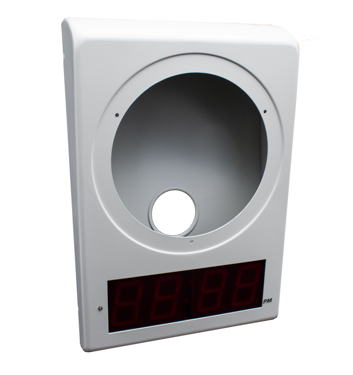 011153 Wall Mount Clock Kit - RAL 9002 Gray White (Replacement Product is 011154)