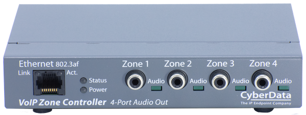 011171 SIP Paging Zone Controller with Four Port Audio Out (Replacemen ...