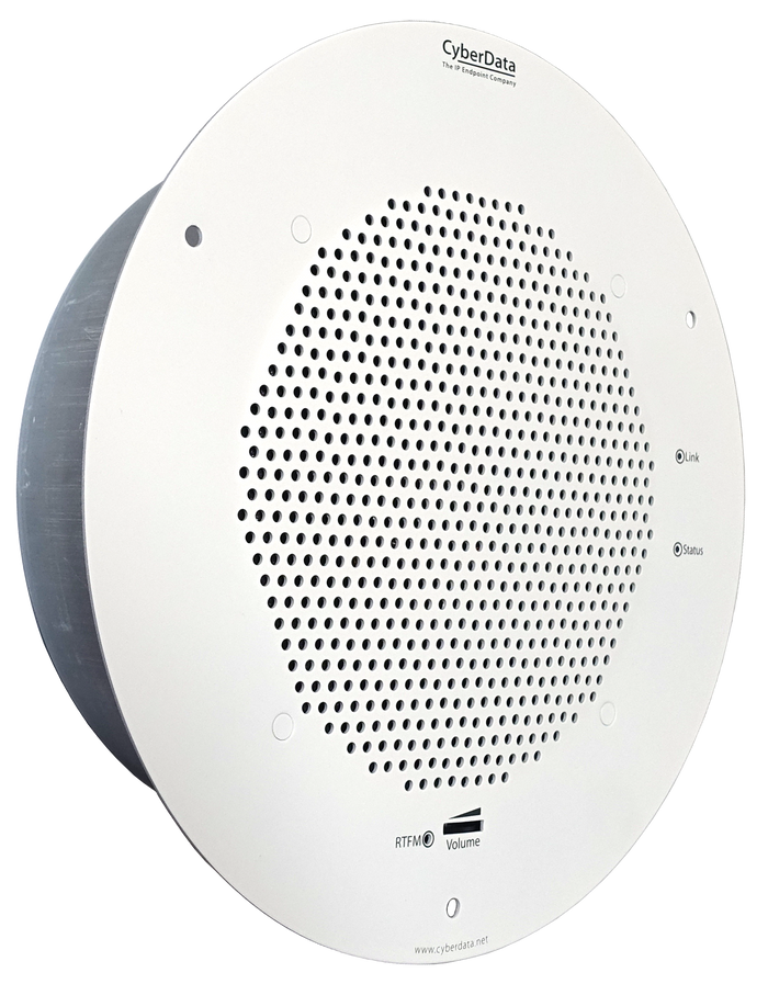 011395 InformaCast® Enabled Speaker - RAL 9002 Gray White (Replacement Product is 011396)