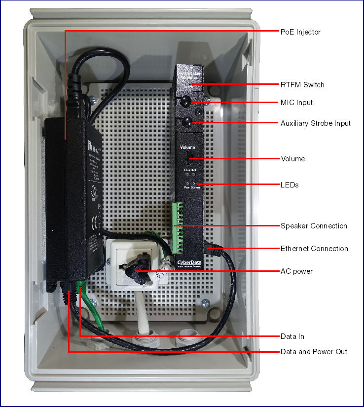 011406  InformaCast® Enabled  Loudspeaker Amplifier (AC-Powered) [Replacement Product Below]