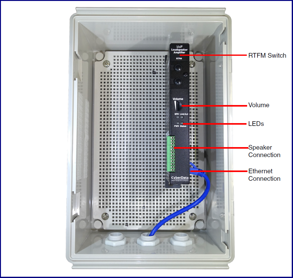 011413 Syn-Apps Enabled Loudspeaker Amplifier (PoE)