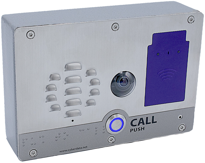 011478 SIP h.264 Video Outdoor Intercom with RFID