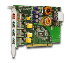 PoweredUSB 4-Port PCI Card