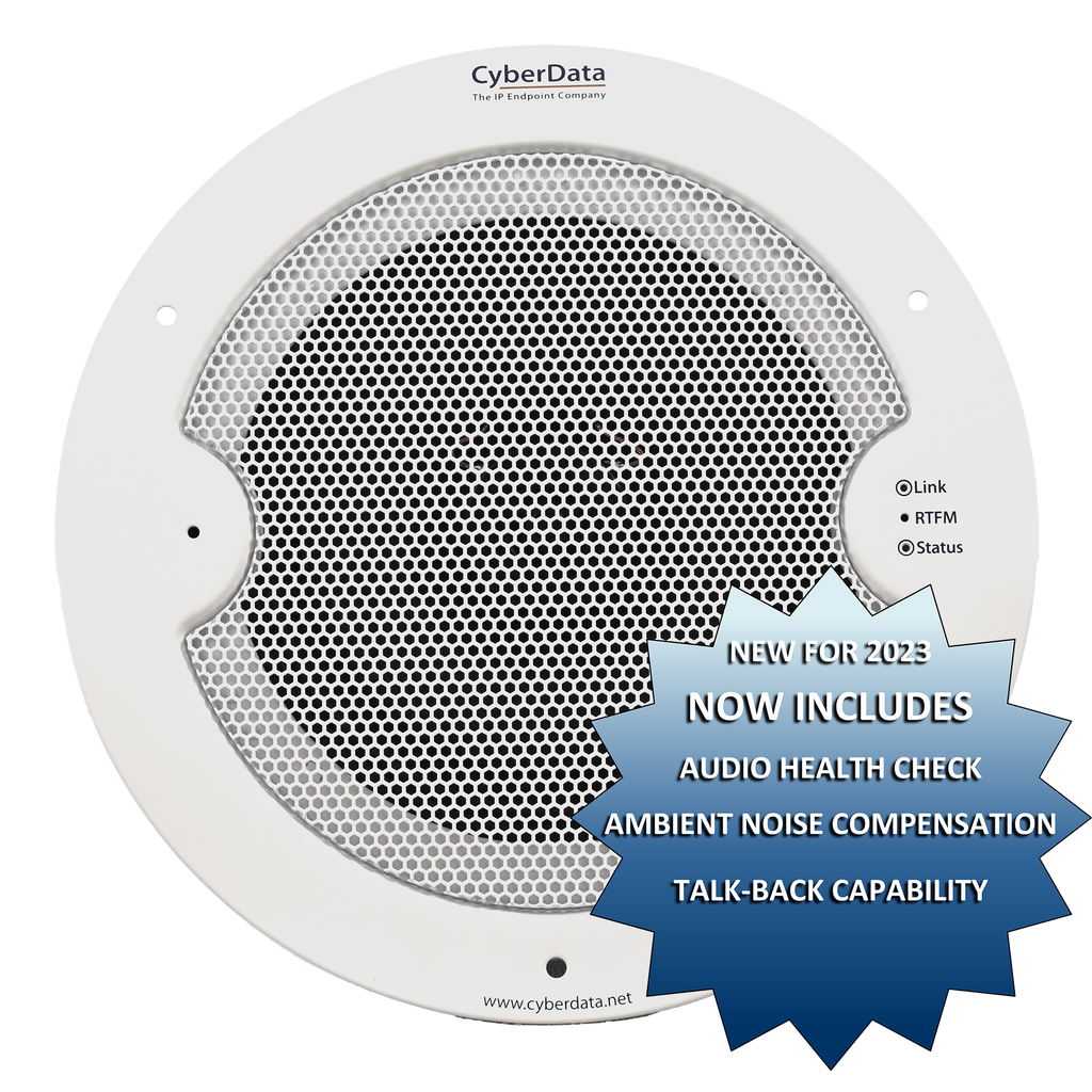 011396 InformaCast® Enabled Speaker with Talk-Back