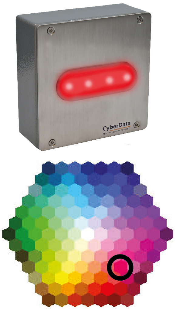 011489 InformaCast® Enabled Outdoor RGB (Multi-Color) Strobe